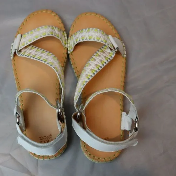 New Frye Kole Asymmetrical Ankle Wrap Dad Sandals