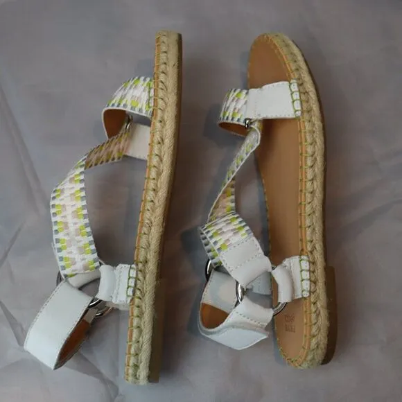 New Frye Kole Asymmetrical Ankle Wrap Dad Sandals