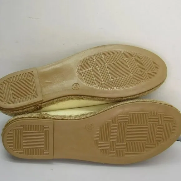 NEW GOBY Womens Ballerinas Flats Canvas Memory Foam Round Toe Comfort Size 6.5