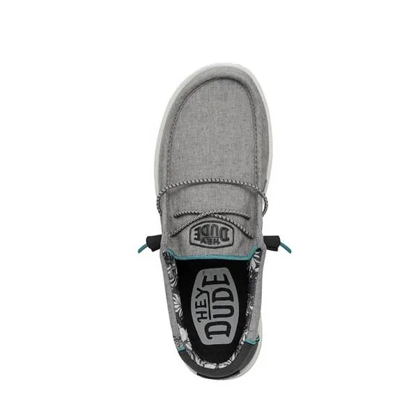 NEW HEY DUDE unisex wally h2o loafers in graphite