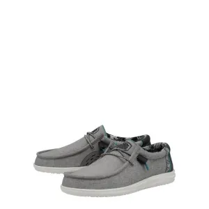 NEW HEY DUDE unisex wally h2o loafers in graphite