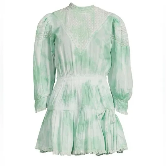 NEW LoveShackFancy Viola Victorian Mini Dress