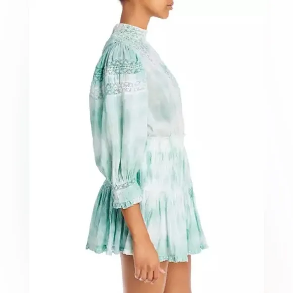 NEW LoveShackFancy Viola Victorian Mini Dress