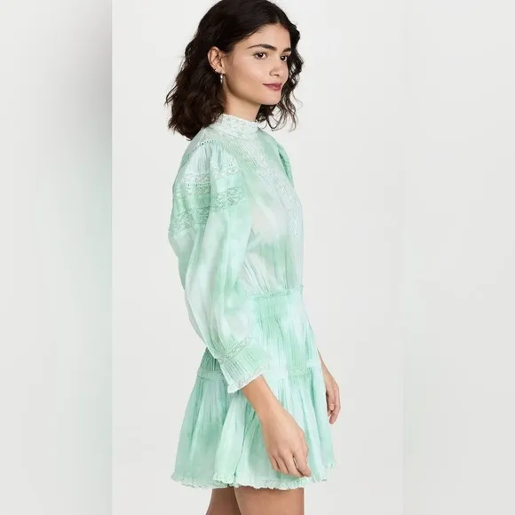 NEW LoveShackFancy Viola Victorian Mini Dress