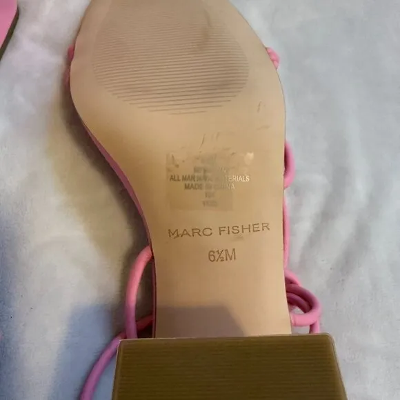 NEW Marc Fisher Malyn Sandals in Pink