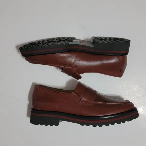 NEW Marc Joseph Boulevard CT Loafer Womens 9 Brown Comfort Business Casual