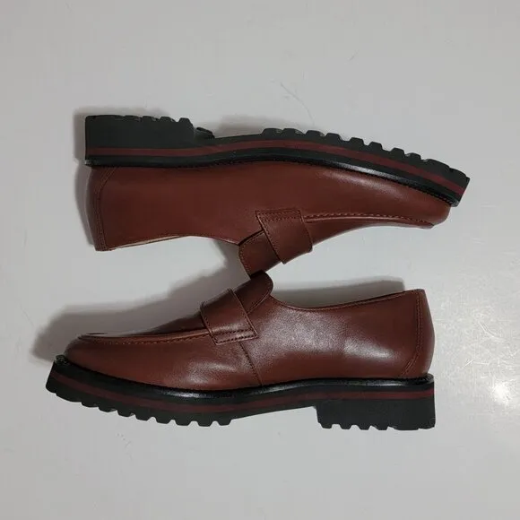 NEW Marc Joseph Boulevard CT Loafer Womens 9 Brown Comfort Business Casual