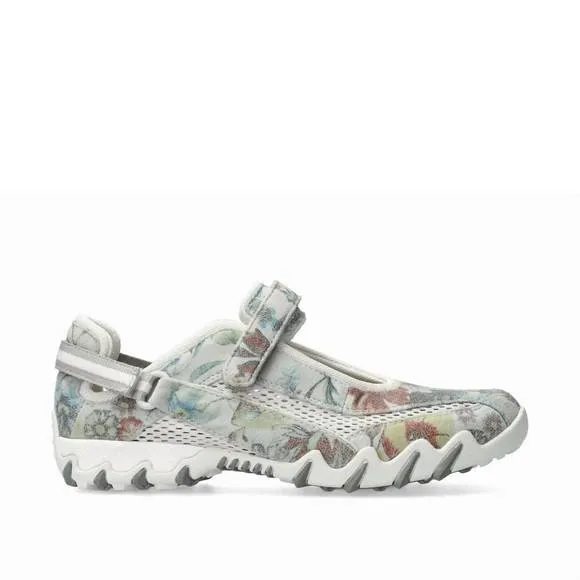 NEW MEPHISTO women's niro rugged mary jane shoes in light grey and numbus cloud