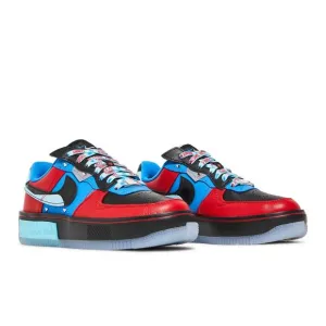 NEW Nike Air Force 1 Fontanka Red Black Blue Size 8 Women's Sneakers DR6259 600