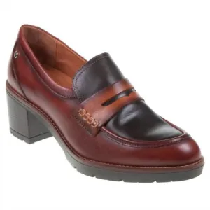 NEW PIKOLINOS women's llanes loafers in cognac