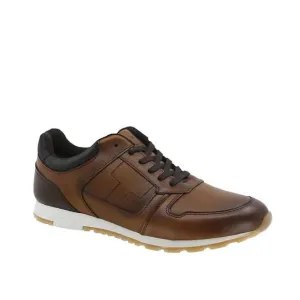NEW TRIPLES ths urban leather sneakers in brown