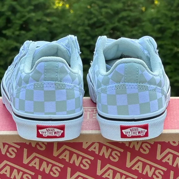 NEW Vans Seldan Casual Sneakers Canvas Checkerboard - Sizes 6.5 (fits 5Y)