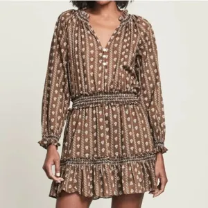New Veronica Beard Hazel Print Espie Mini Dress Small