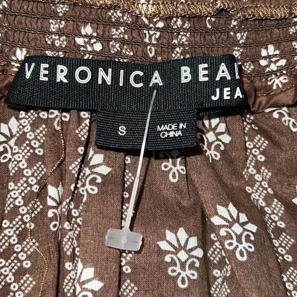 New Veronica Beard Hazel Print Espie Mini Dress Small