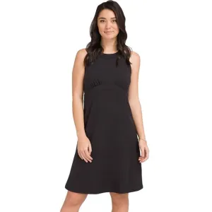 New Womens NWT PrAna M Caliexico Dress Black Bra High Neck Racer Back Recycled