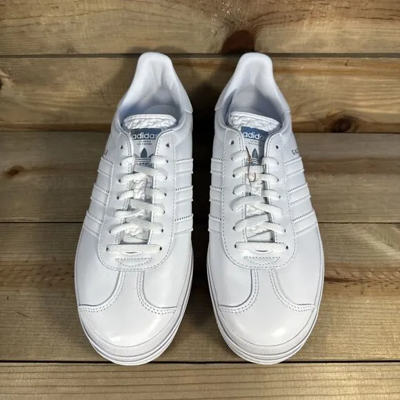 NEW Women’s Size 10.5 Adidas Gazelle Bold “Triple White” Low Top Sneakers IE5130