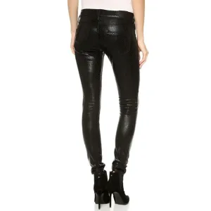 New Womens True Religion Brand Jeans Skinny Black 24 NWT USA Python Casey Snake
