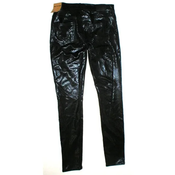 New Womens True Religion Brand Jeans Skinny Black 24 NWT USA Python Casey Snake