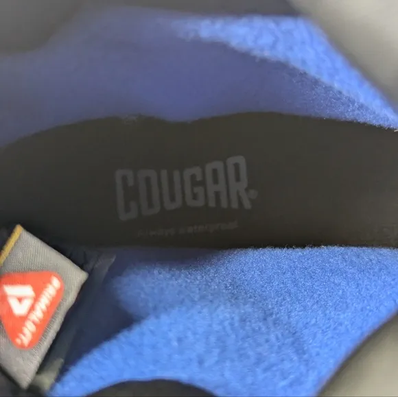 NEW....Cougar Wink Nylon Waterproof Black-College Boots ..Size 11