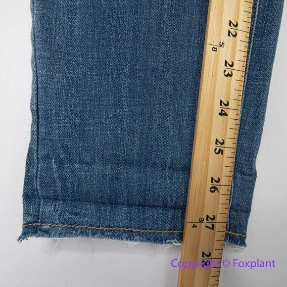 New! White House Black Market midrise girlfriend everyday‎ soft jeans, size 4
