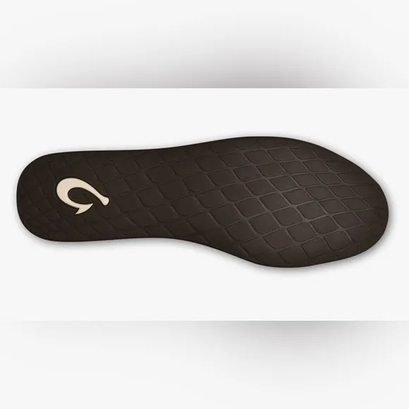 NIB [OluKai] Ku'una Lanui Indoor/Outdoor Soft Velvet Slipper Navy Blur Women’s 6