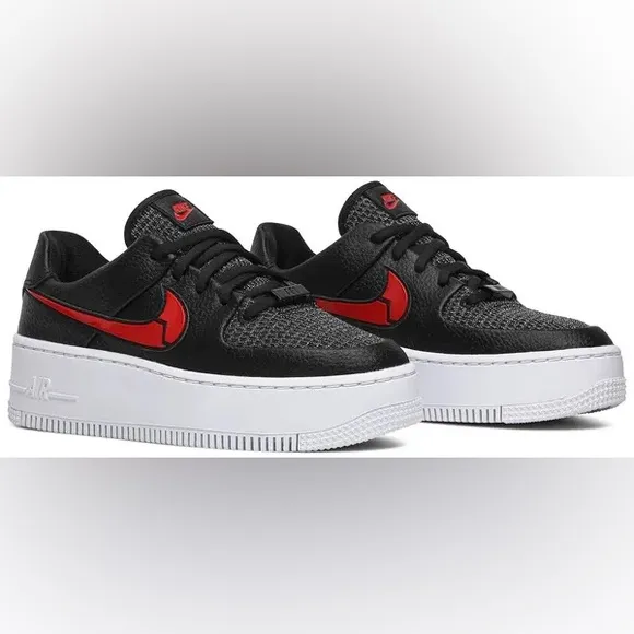 Nike AF1 Sage Low Valentines Day 2020 Heart Lock Sneakers
