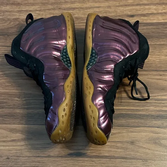 Nike Air Foamposite One Maroon Sneakers, Size: Size: 8