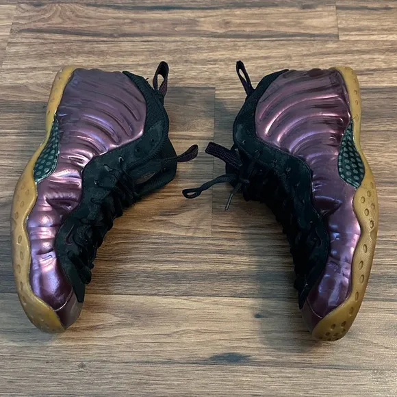 Nike Air Foamposite One Maroon Sneakers, Size: Size: 8