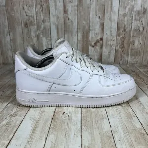 Nike Air Force 1 '07 Low Mens Size 10.5 White Athletic Shoes Sneakers CW2288-111
