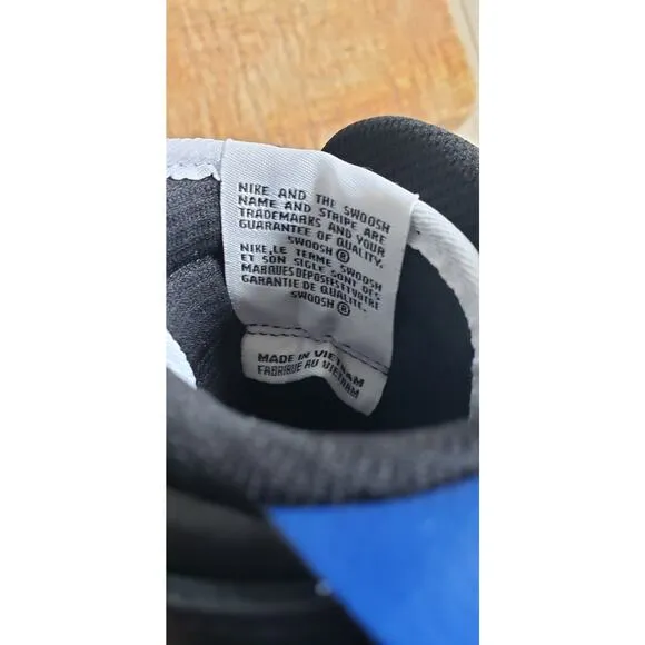 Nike Air Force 1 High By You Mens 8.5 Black White Blue Custom Sneakers AQ3771994