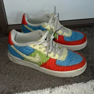 Nike Air Force 1 Low LV8 Next NatureHemp Multi Color Sneakers Size 6.5
