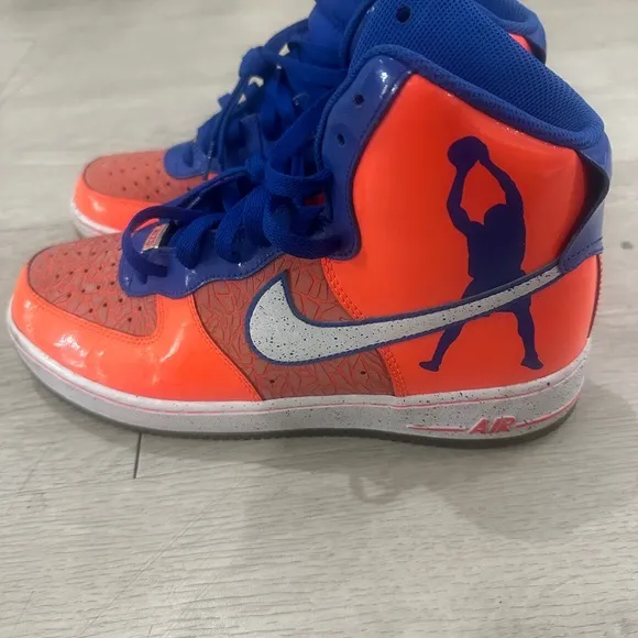 Nike Air Force 1 Rasheed CMFT PRM Orange High-Top Sneakers