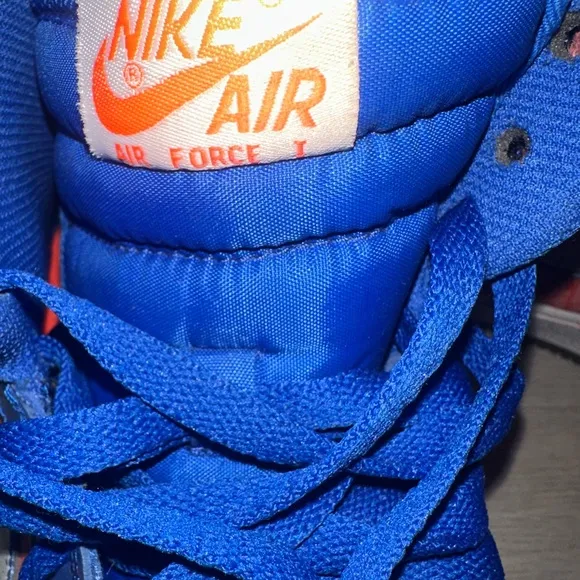 Nike Air Force 1 Rasheed CMFT PRM Orange High-Top Sneakers