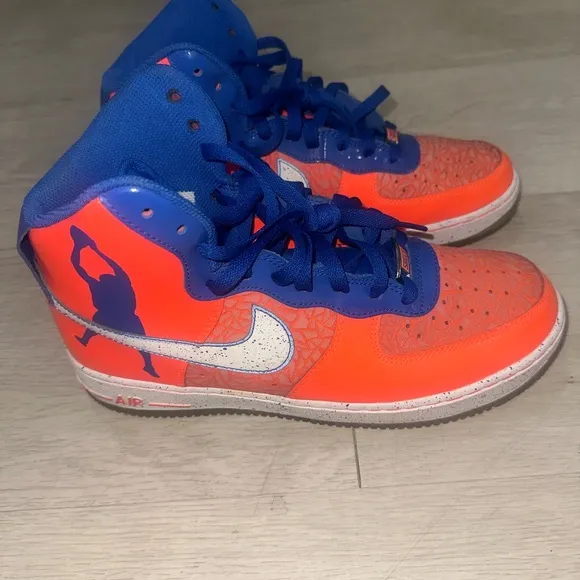Nike Air Force 1 Rasheed CMFT PRM Orange High-Top Sneakers