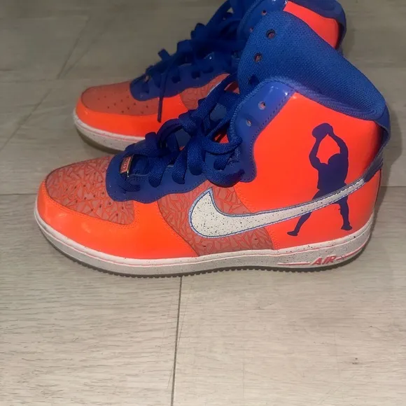 Nike Air Force 1 Rasheed CMFT PRM Orange High-Top Sneakers