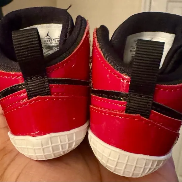 Nike Air Jordan 1 Crib Bootie 'Patent Bred'