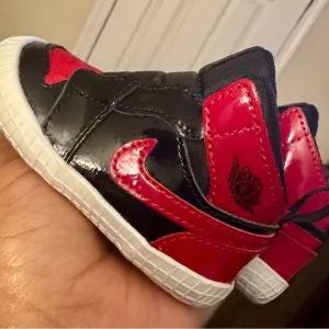 Nike Air Jordan 1 Crib Bootie 'Patent Bred'