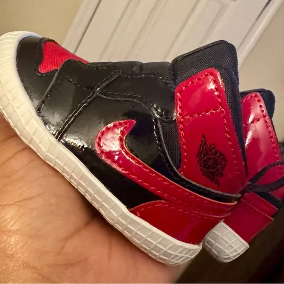 Nike Air Jordan 1 Crib Bootie 'Patent Bred'