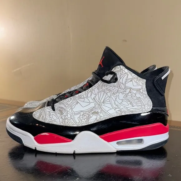 Nike Air Jordan Dub Zero Fire Red DV1360-162 Big Kids Size 7Y