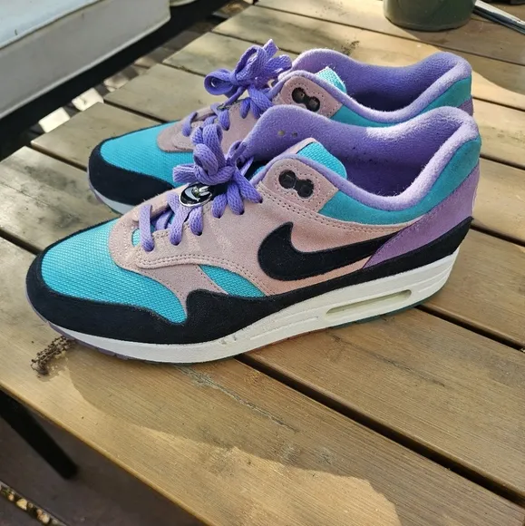 Nike Air Max 1 Have A Nike Day Mens Sneakers Sz 9.5 Colorful Bright Modern Bold