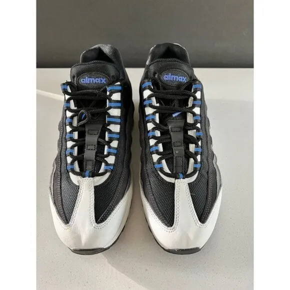 Nike Air Max 95 low-top men black sneakers size 8