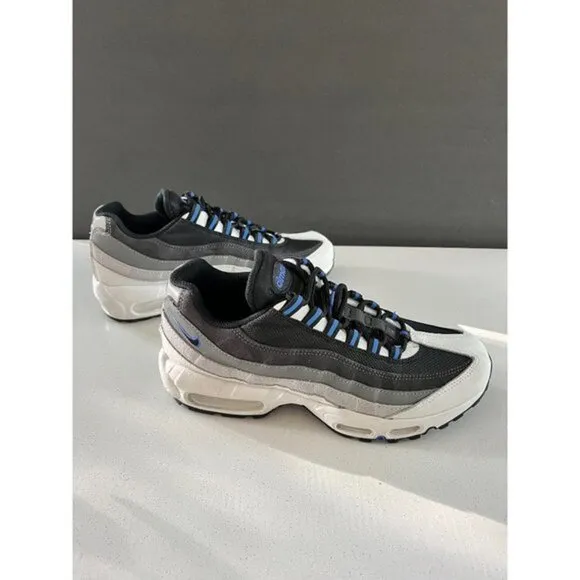 Nike Air Max 95 low-top men black sneakers size 8