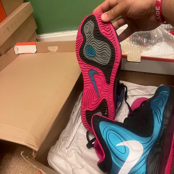 Nike Air Max Hyperposite in Bold Orange