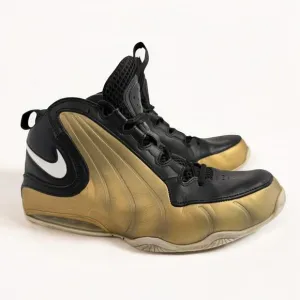 Nike Air Max Wavy Black Gold Sneakers Mens Leather High Top Shoes Size 10.5