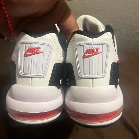Nike Air Max White and Red Sneakers Air Max LTD 3