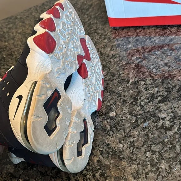 Nike Air Max2 CB ‘94 Obsidian USA Navy and Red Sneakers EUC 10.5