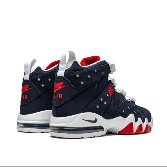 Nike Air Max2 CB ‘94 Obsidian USA Navy and Red Sneakers EUC 10.5