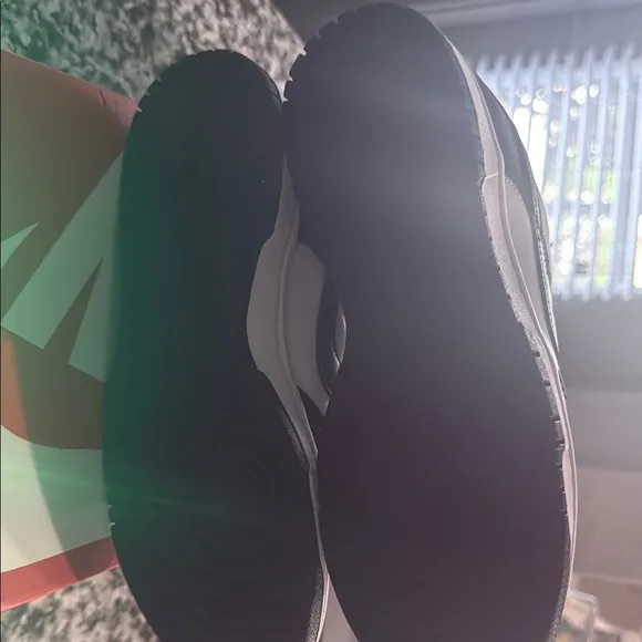 Nike Black and White Sneakers Iconic Dunk Silhouette