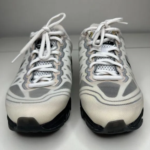 Nike Cream White Black Gray Tailwind 7 Max Air Womens Running Sneakers Size 9