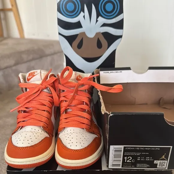 Nike Dunk High Sneakers White/Starfish-Cacao